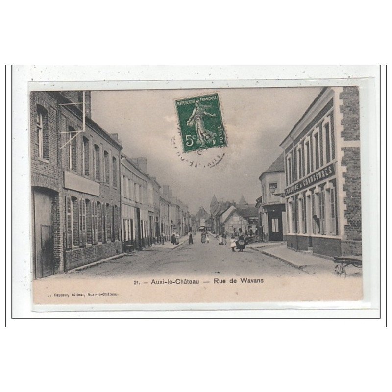 AUXI-le-CHATEAU : rue de wavans - tres bon état