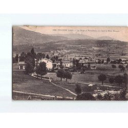 PELUSSIN : La Barge et Bourchany, au fond le mont Monnet - très bon état