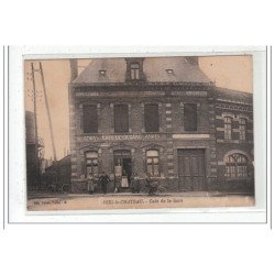 AUXI-le-CHATEAU : cafe de la gare - état