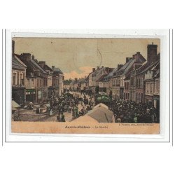 AUXI-le-CHATEAU : le marché - état