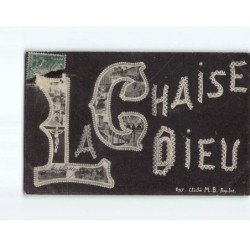 LA CHAISE DIEU : Carte Souvenir - état