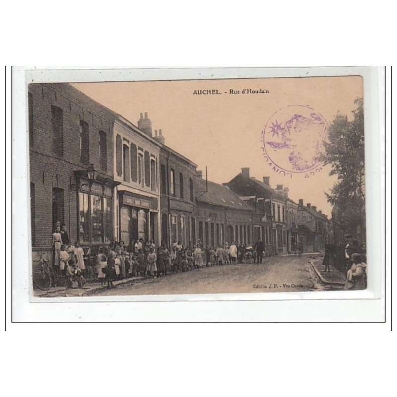 AUCHEL : rue d'houdain (voiture a chien) - tres bon état