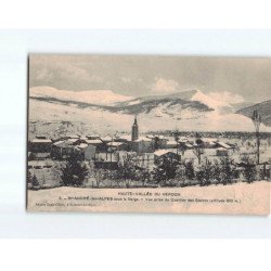 SAINT ANDRE LES ALPES sous la Neige, Vue prise du Quartier des Glaires - très bon état