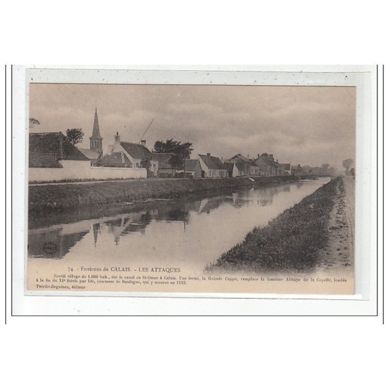 LES ATTAQUES : gentil village de 1666 habitant - tres bon état