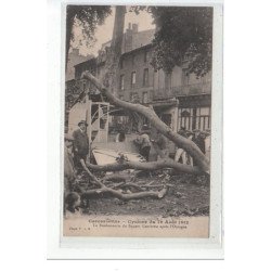 CARCASSONNE - Cyclone du 19 Août 1912 - La bonbonnerie du Square Gambetta après l'Ouragan - très bon état