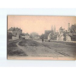 ANET : Château de Diane de Poitiers, façade et place du château - très bon état