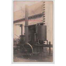 CHATEAUBRIANT : lot de 2 cartes photos d'alambic vers 1910 ( Honoré PINARD achat-vente) - très bon état