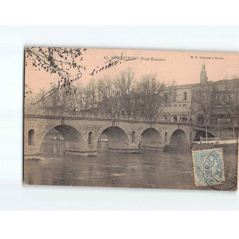 SOMMIERES : Pont Romain - état