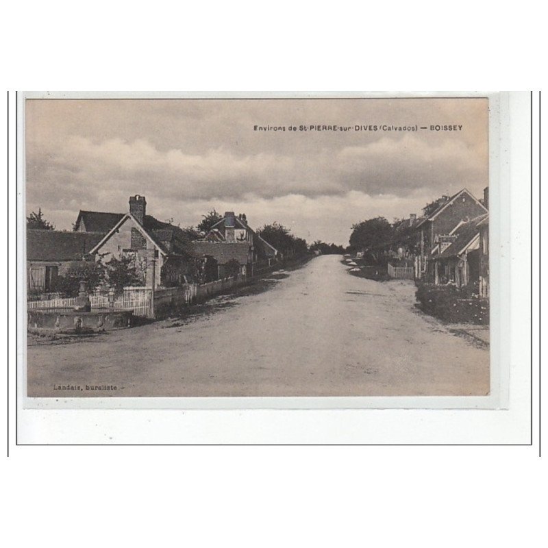 Environs de SAINT PIERRE SUR DIVES - BOISSEY - très bon état