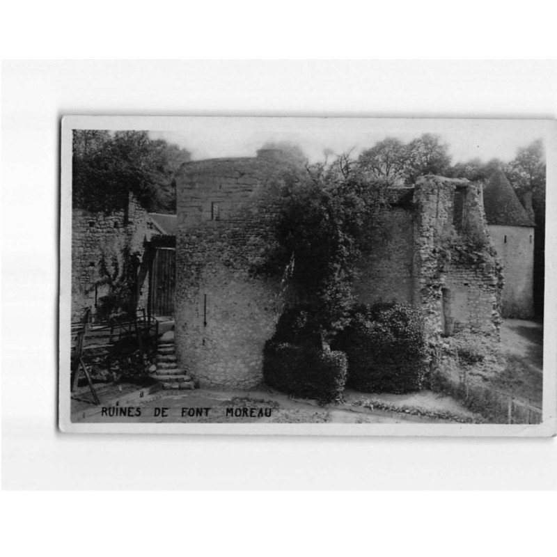 Ruines de FONT MOREAU - très bon état