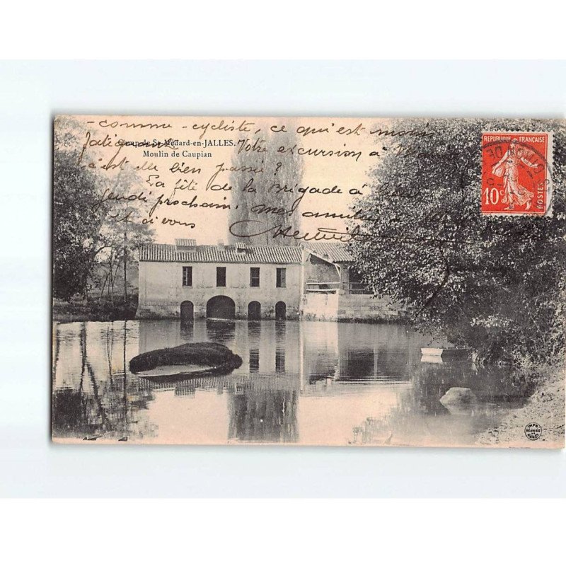 SAINT MEDARD EN JALLES : Moulin de Caupian - très bon état