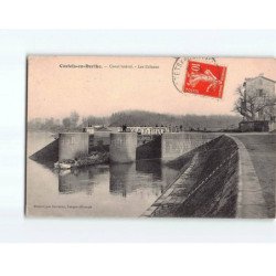 CASTET EN DORTHE : Canal Latéral, Les Ecluses - état