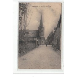 MONTIGNE - La Place de l'Eglise - très bon état