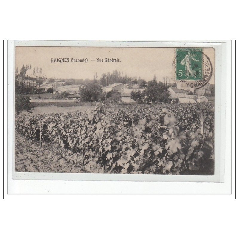 BAIGNES - Vue générale - très bon état