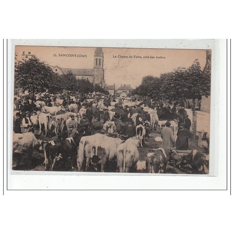 SANCOINS - Le Champ de Foire, côté des vaches - très bon état SANCOINS - Le Champ de Foire, côté des vaches - très bon état