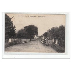 SAVIGNY EN SEPTAINE - Le Pont sur l'Airin - très bon état