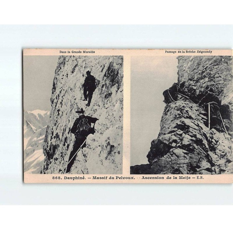 Massif du Pelvoux, Ascension de la Meije - très bon état