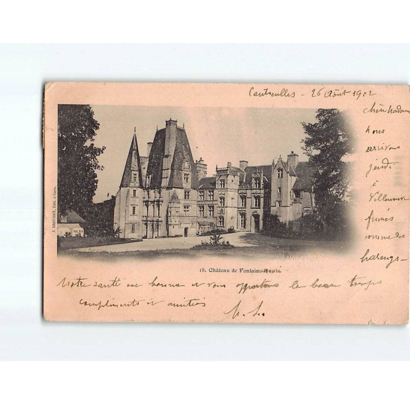 COURSEULLES : Château de Fontaine Henry - état