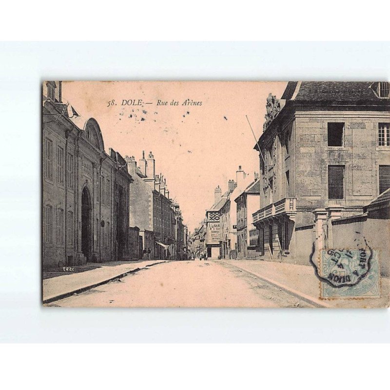 DOLE : Rue des Arènes - état