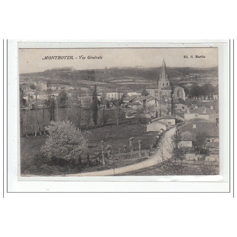 MONTBOYER : vue generale - tres bon état
