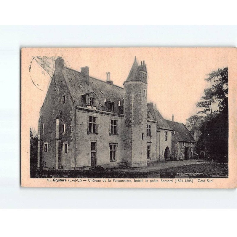 COUTURE : Château de la Poissonnière - état
