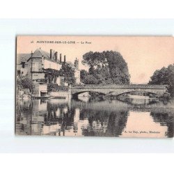 MONTOIRE SUR LE LOIR : Le Pont - état