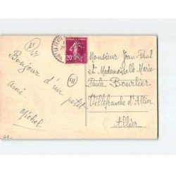 LA FERTE BEAUHARNAIS : Château d'Autroche - état ( Partiellement Décollée )