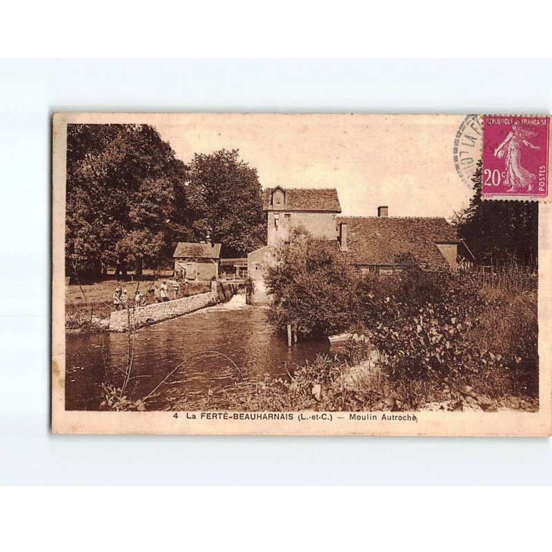 LA FERTE BEAUHARNAIS : Moulin d'Autroche - état