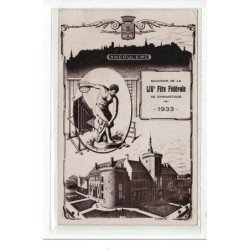 ANGOULEME : souvenir de la LIV fete fédérale de gymnastique 1933 - état