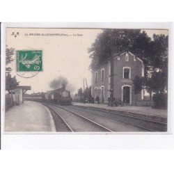 BRUERE-ALLICHAMPS: la gare - état