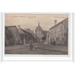 LE BERRY - SAINTE SOLANGE - La Rue Principale - très bon état