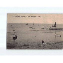 LA BERNERIE : Plage Sainte-Anne, le port - état
