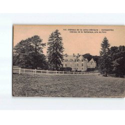 CARQUEFOU : Château de la Seilleraye, pris du parc - état