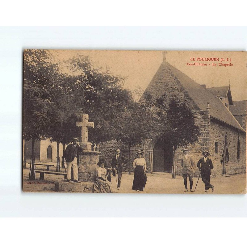 LE POULIGUEN : Pen-Château, la Chapelle - état
