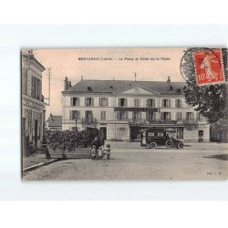 MONTARGIS : La Place et Hôtel de la Poste - état