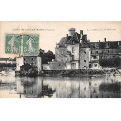 SAINT SAVIN SUR GARTEMPE - Le Château et le Moulin - très bon état