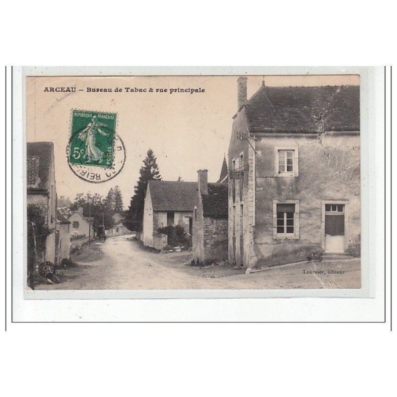 ARCEAU - Bureau de tabac & rue principale - état