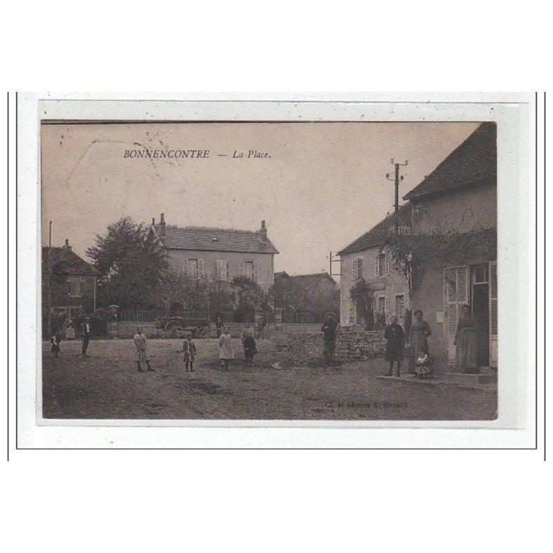 BONNECONTRE : la place - tres bon etat