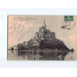 FOREST sur Biplan Voisin doublant le premier le Mont Saint-Michel, le 31 Juillet 1910 - très bon état