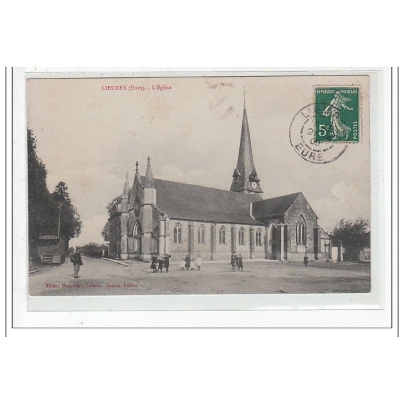 LIEUREY : l'eglise - tres bon etat
