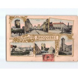 BRICQUEBEC : Carte Souvenir - état