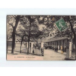 CHERBOURG : La Gare de Départ - état