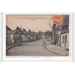 SAINT-AQUILIN-DE-PACY : la rue principale - etat