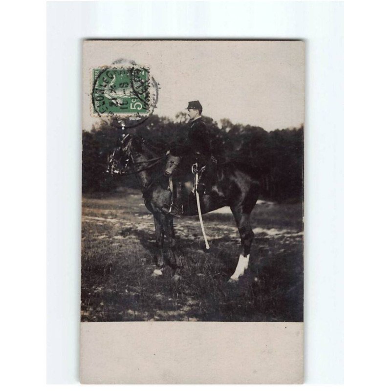 CAMP DE CHALONS : Un cavalier - très bon état