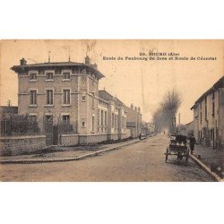 BOURG - Ecole de Faubourg du Jura et Route de Cézeriat - état