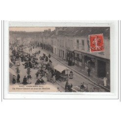 CONCHES : la place carnot un jour de marché - tres bon etat