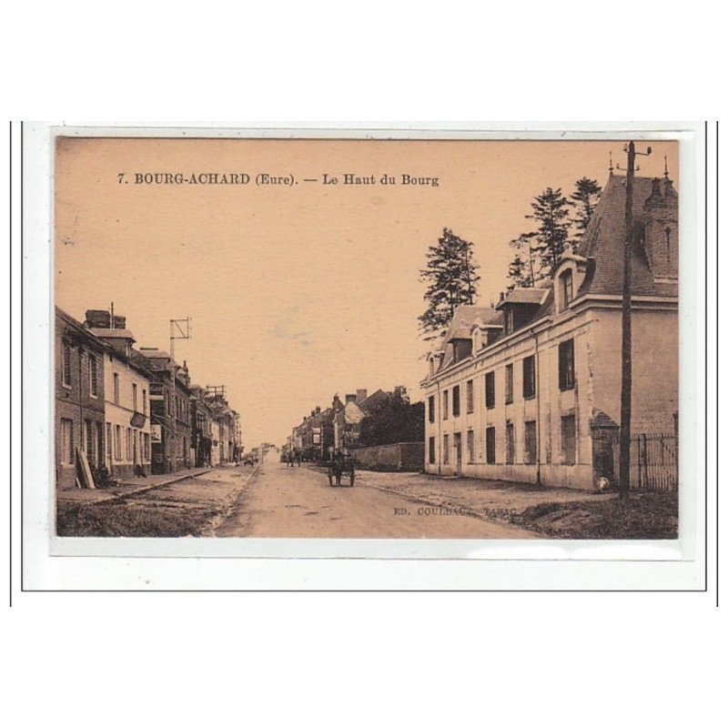 bourg-achard : le haut du bourg - tres bon etat