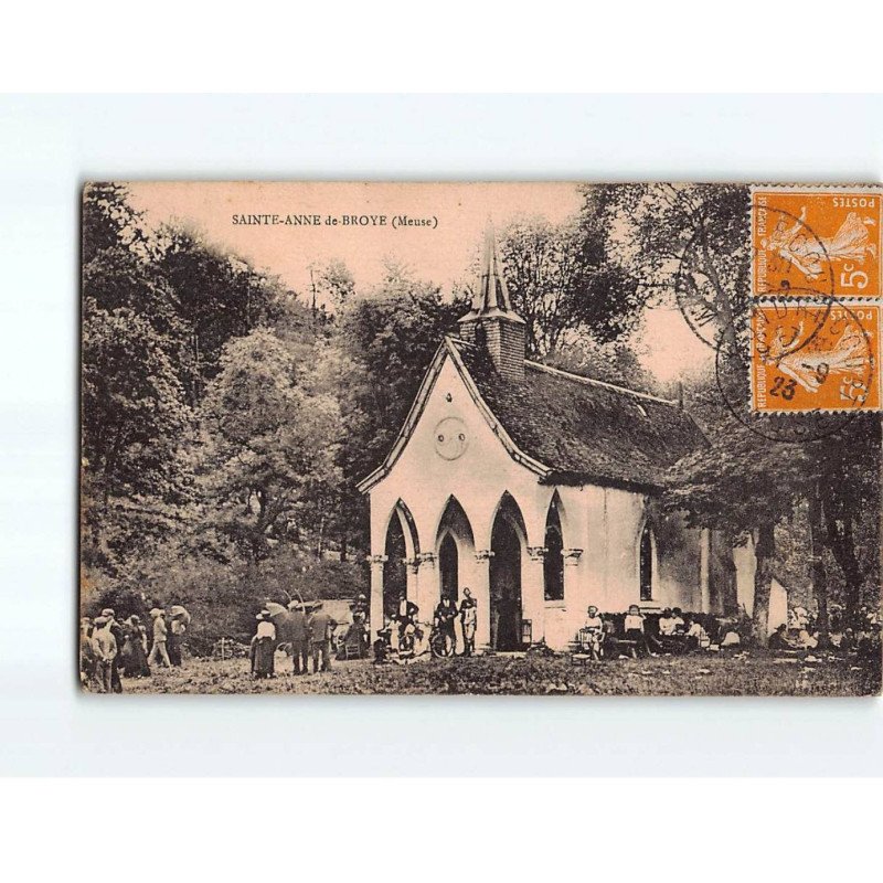 SAINTE ANNE DE BROYE : La Chapelle - état