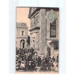 BENOITE VAUX : Procession sortant de l'Eglise - très bon état