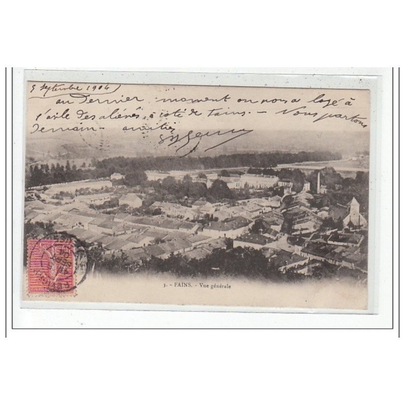 FAINS - Vue générale - très bon état